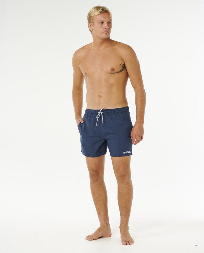 Streamline Offset Volley 16" Swim Shorts - Dark Navy Men's Shorts & Boardshorts Rip Curl S 
