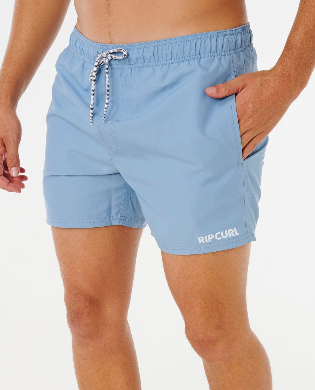 Streamline Offset Volley 16" Swim Shorts - Faded Denim Men's Shorts & Boardshorts Rip Curl S 