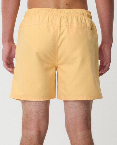 Streamline Offset Volley 16" Swim Shorts - Ochre Men's Shorts & Boardshorts Rip Curl 