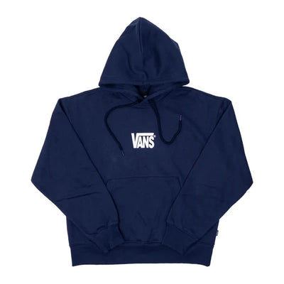Stretch Logo Hoodie - Dress Blue Men's Hoodies & Sweatshirts Vans 