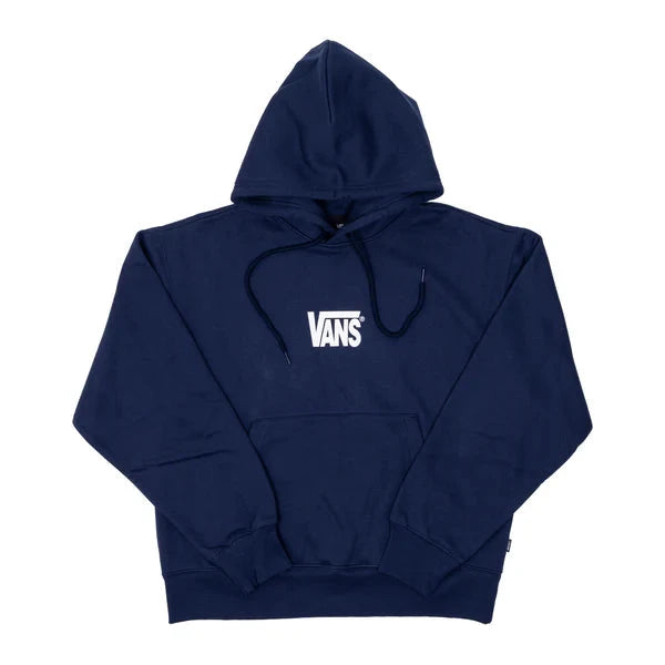 Stretch Logo Hoodie - Dress Blue Men's Hoodies & Sweatshirts Vans 