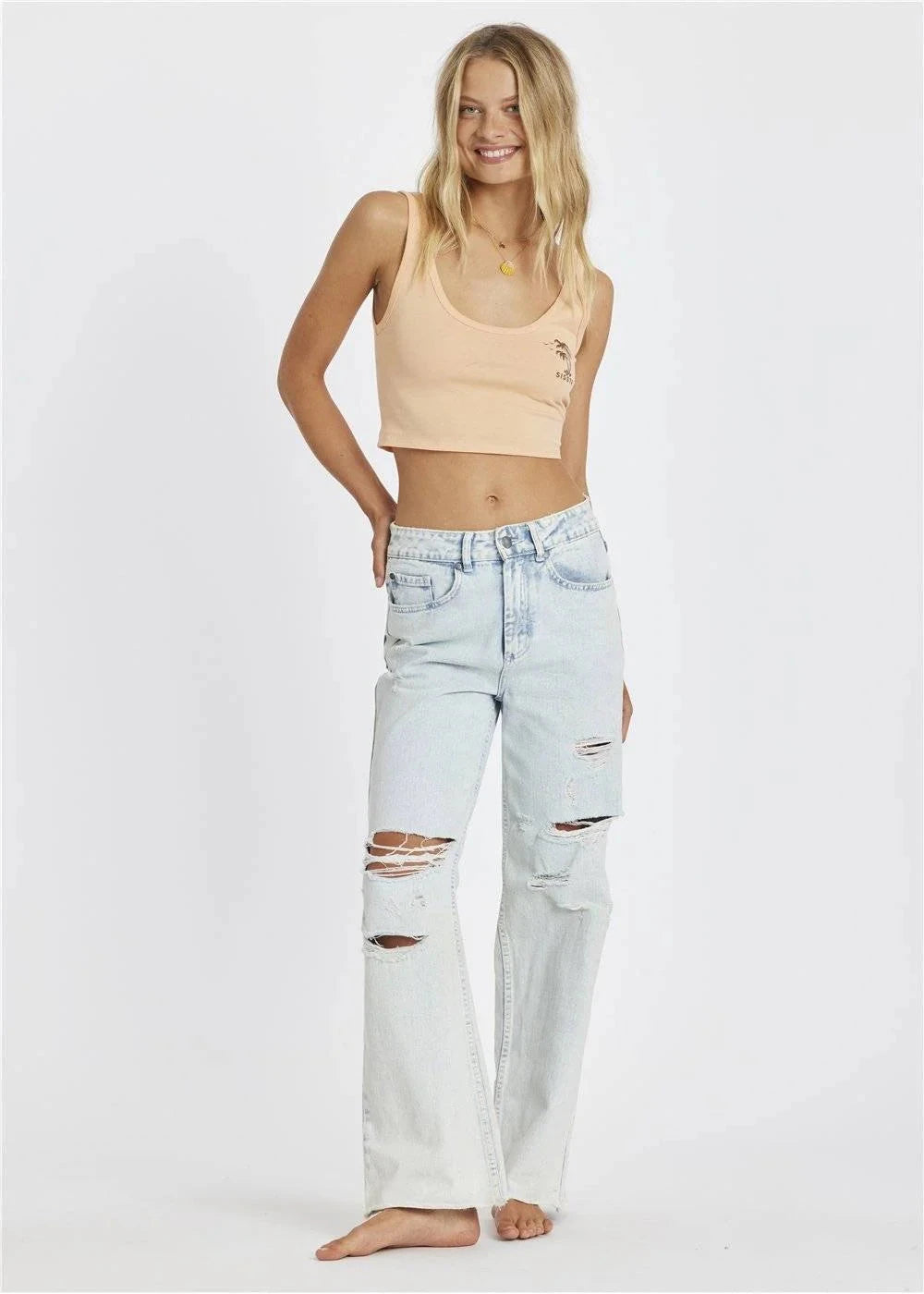 Sunkissed Knit Tank - Sunset Women's T-Shirts and Vest Tops Sisstrevolution XS 