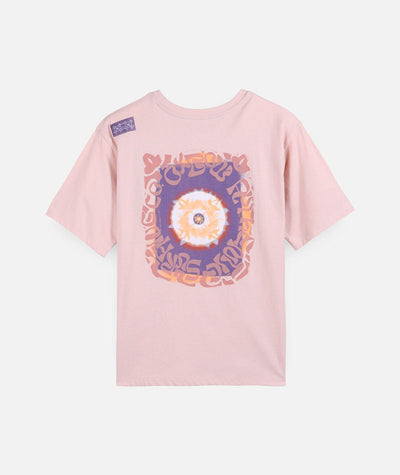 Sunlight Tee - Hazy Pink Women's T-Shirts and Vest Tops Oxbow 