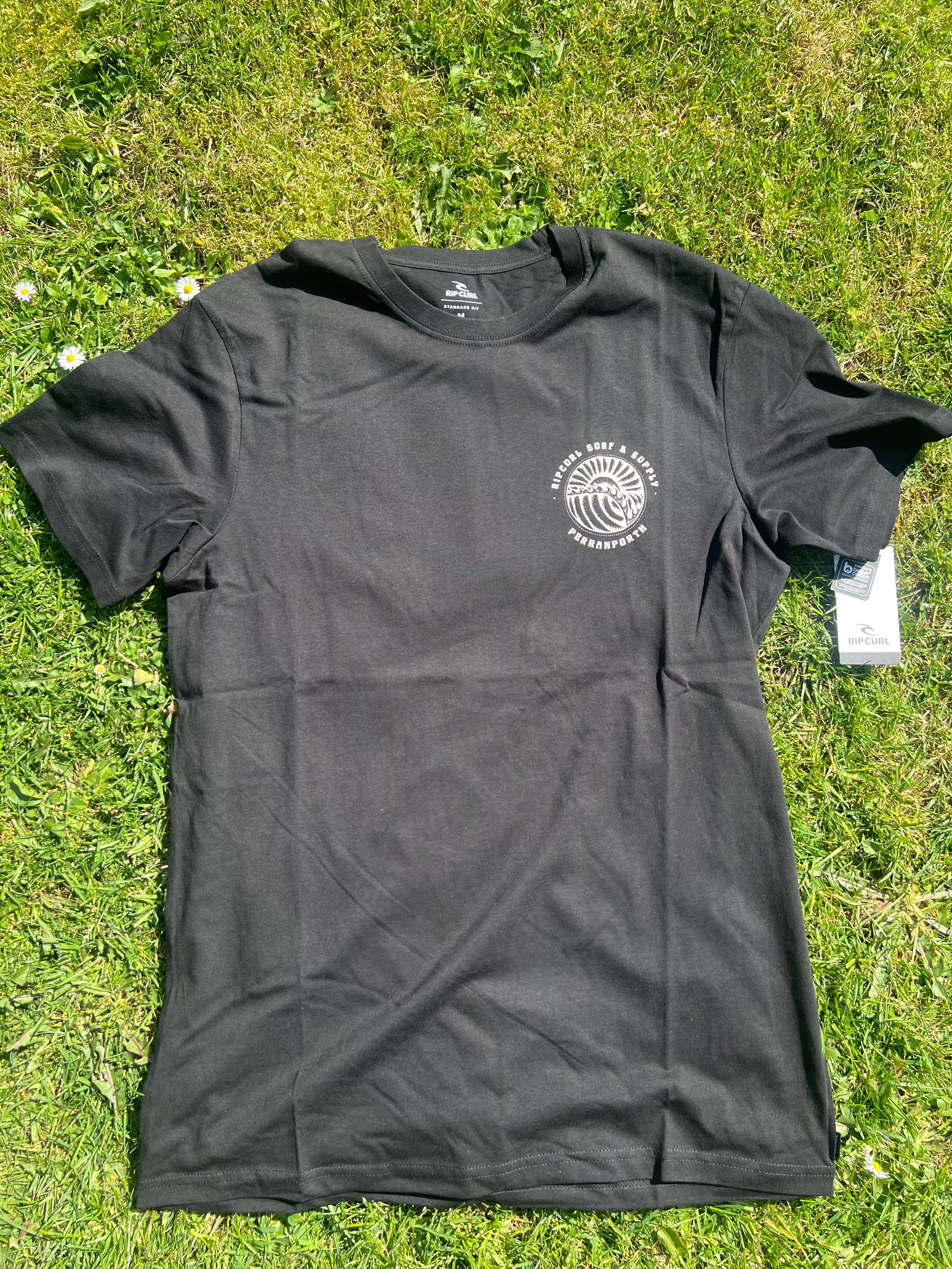 Sunset Perranporth Desto Tee - Black Men's T-Shirts & Vests Rip Curl 