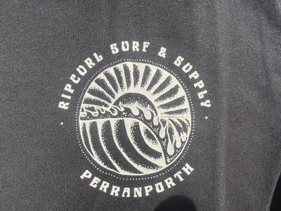 Sunset Perranporth Desto Tee - Black Men's T-Shirts & Vests Rip Curl 
