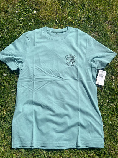 Sunset Perranporth Desto Tee - Blue Lagoon Men's T-Shirts & Vests Rip Curl 