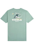 Sunset Wave Tee - Jade Men's T-Shirts & Vests Vissla S 