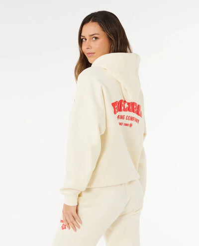 Surf Puff Heritage Hood - Cayenne Women's Hoodies & Sweatshirts Rip Curl Women 