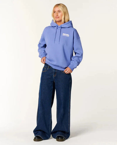 Surf Puff Heritage Hood - Mid Blue Women's Hoodies & Sweatshirts Rip Curl Women 