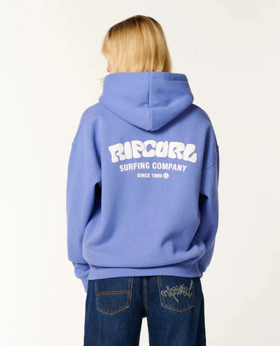 Surf Puff Heritage Hood - Mid Blue Women's Hoodies & Sweatshirts Rip Curl Women 
