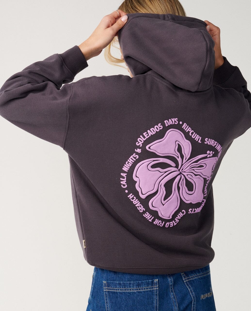 Surf Puff Heritage Hood - Nine Iron Women's Hoodies & Sweatshirts Rip Curl Women 
