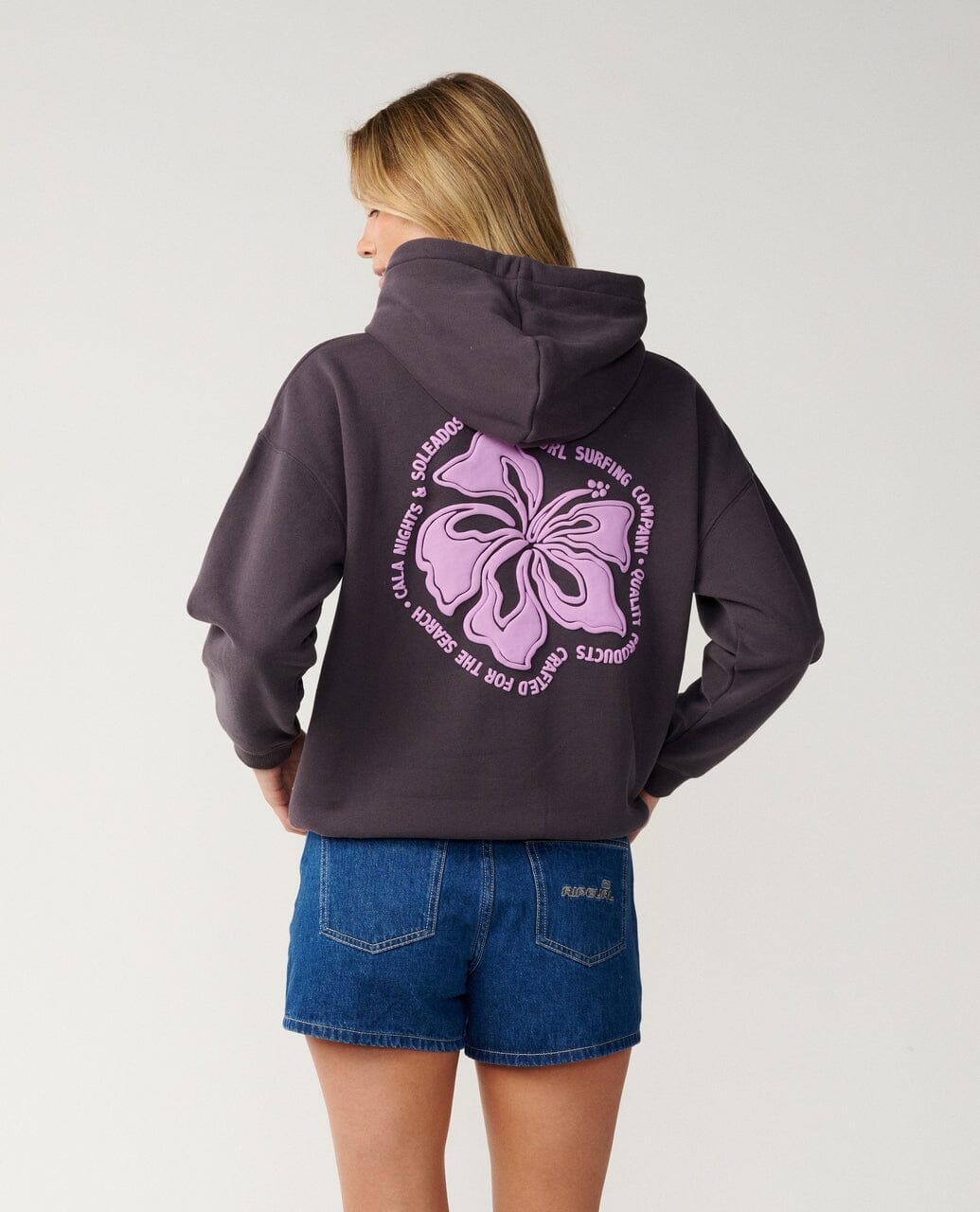 Surf Puff Heritage Hood - Nine Iron Women's Hoodies & Sweatshirts Rip Curl Women 