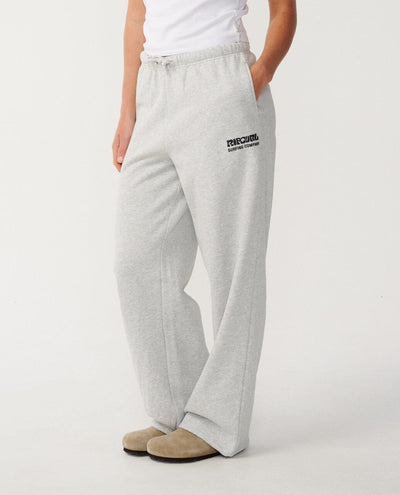 Surf Puff Wide Leg Track Pant - Grey Marle/Black Women's Jeans & Trousers Rip Curl Women 
