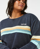 Surf Revival Panel Crew - Navy Women's Hoodies & Sweatshirts Rip Curl women 