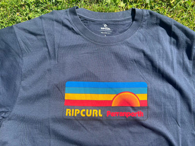 Surf Revival Perranporth Desto Tee - Dark Navy Men's T-Shirts & Vests Rip Curl S 