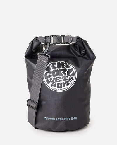 Surf Series Barrel Bag 20L - Black/Grey Bags,Backpacks & Luggage Rip Curl 