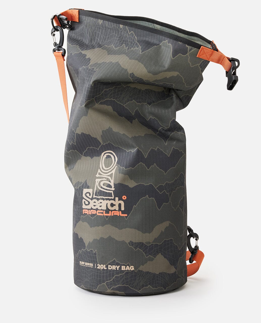 Surf Series Barrel Bag 20L - Black/Olive Bags,Backpacks & Luggage Rip Curl 