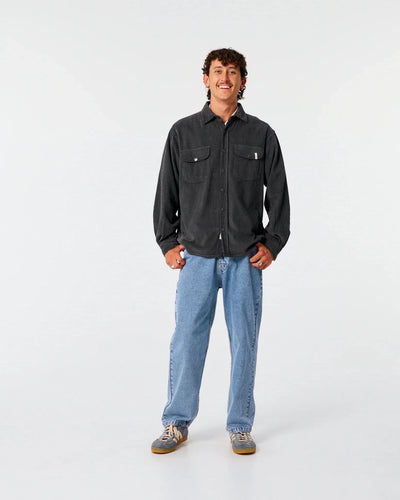 Surface Corduroy Overshirt - Phantom Men's Shirts & Polos TCSS 
