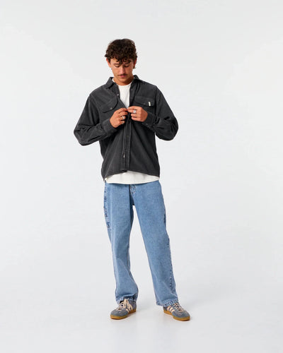 Surface Corduroy Overshirt - Phantom Men's Shirts & Polos TCSS 