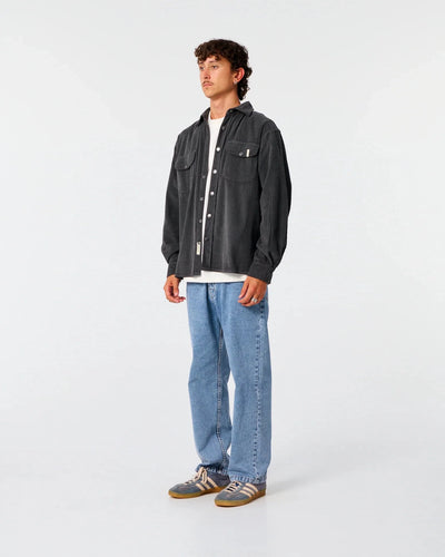 Surface Corduroy Overshirt - Phantom Men's Shirts & Polos TCSS 