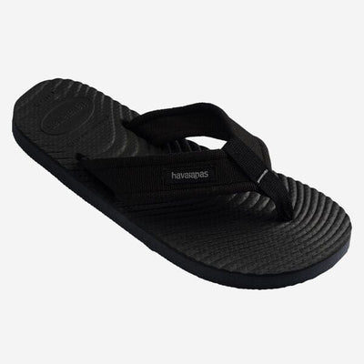 Surfer Coast - Graphite/Black Men's Shoes & Flip Flops Havaianas 