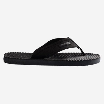 Surfer Coast - Graphite/Black Men's Shoes & Flip Flops Havaianas 