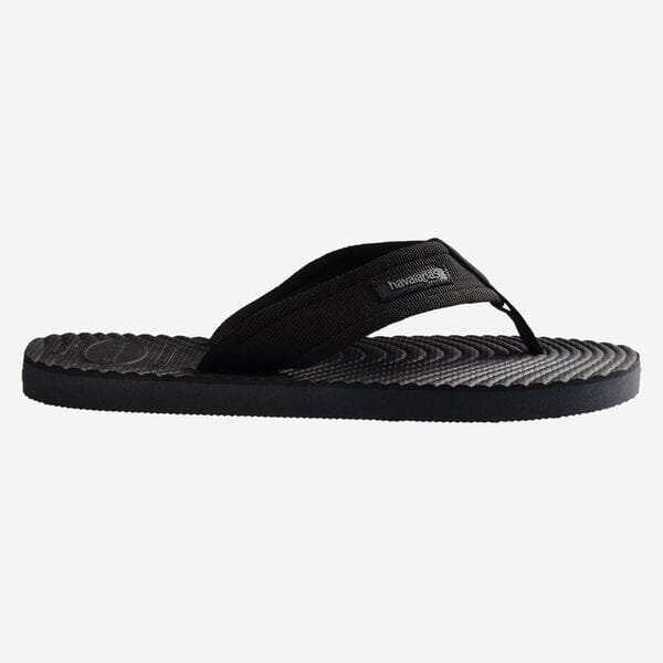 Surfer Coast - Graphite/Black Men's Shoes & Flip Flops Havaianas 