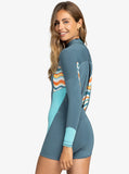 Swell Series 2mm Long Sleeve Back Zip Springsuit - Starglazer (2025) Women's wetsuits Roxy 