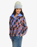 Switchback Mock Neck Sweatshirt - Multi Women's Hoodies & Sweatshirts Billabong 