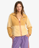 Switchback Zip Fleece - Hemp 2 Women's Hoodies & Sweatshirts Billabong S 