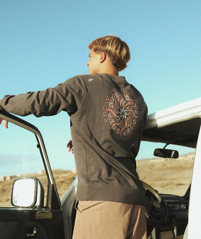 Symbol Sweatshirt - Caviar Men's Hoodies & Sweatshirts Oxbow 