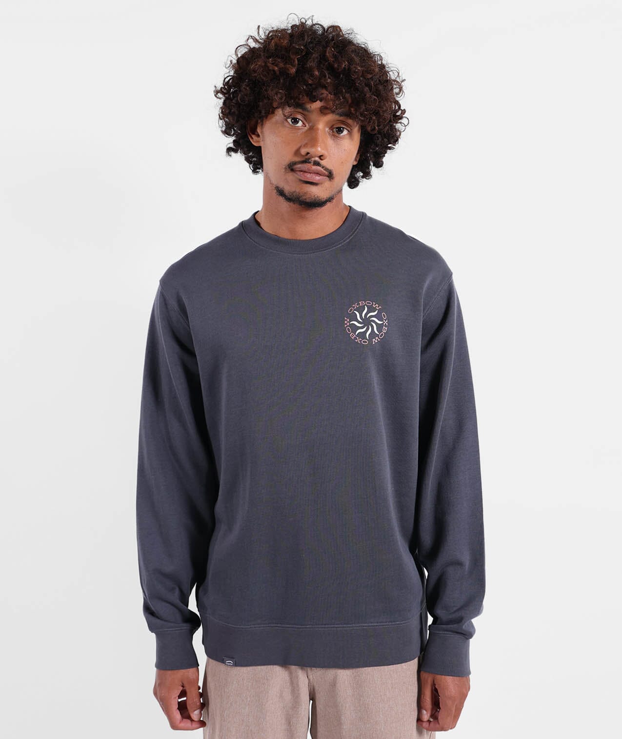 Symbol Sweatshirt - Caviar Men's Hoodies & Sweatshirts Oxbow 
