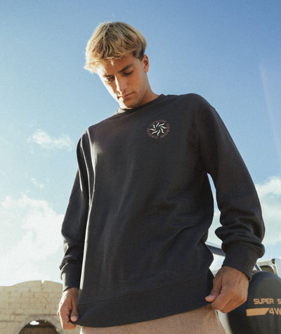 Symbol Sweatshirt - Caviar Men's Hoodies & Sweatshirts Oxbow 