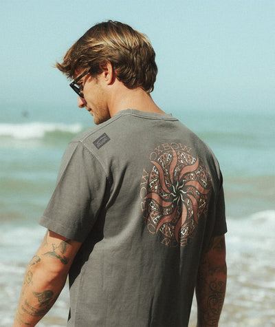 Symbol Tee - Caviar Men's T-Shirts & Vests Oxbow 
