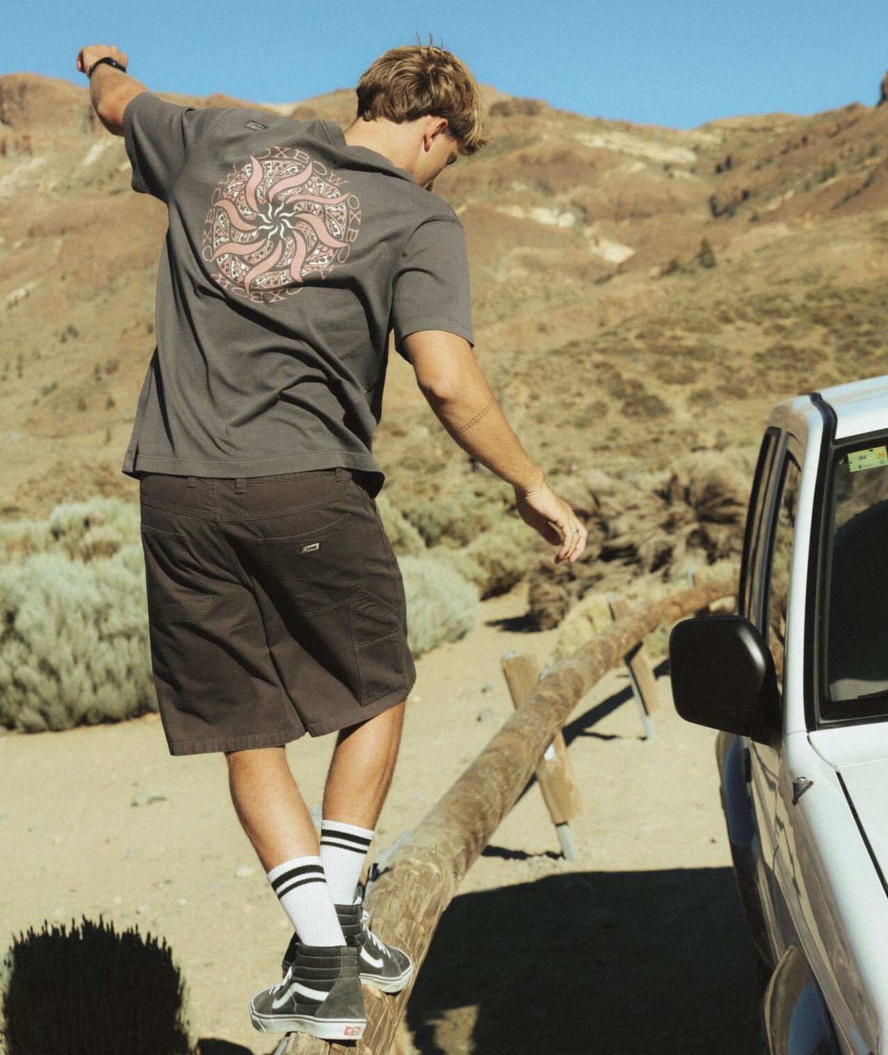 Symbol Tee - Caviar Men's T-Shirts & Vests Oxbow 