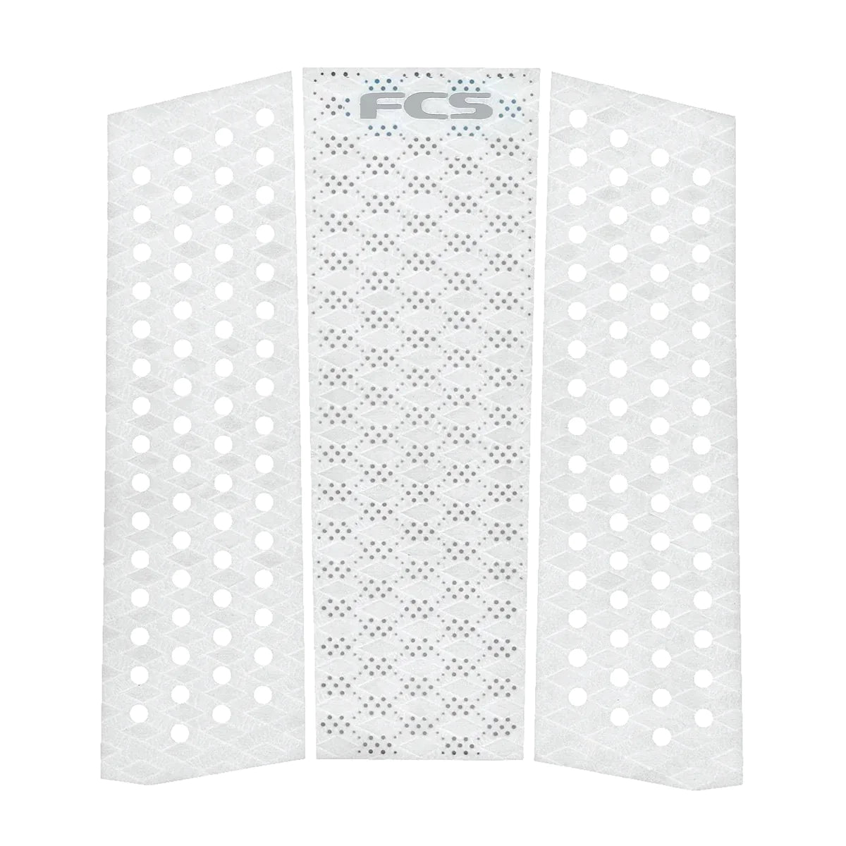 T3 Mid Eco Traction - White/Cool Grey Deck Grip FCS 