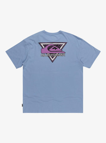 Take Us Back - Oversized T-Shirt - Hydrangea Men's T-Shirts & Vests Quiksilver S 