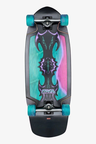 Talon 30" Cruiserboard - Black/Blue/Green Skateboards Globe 