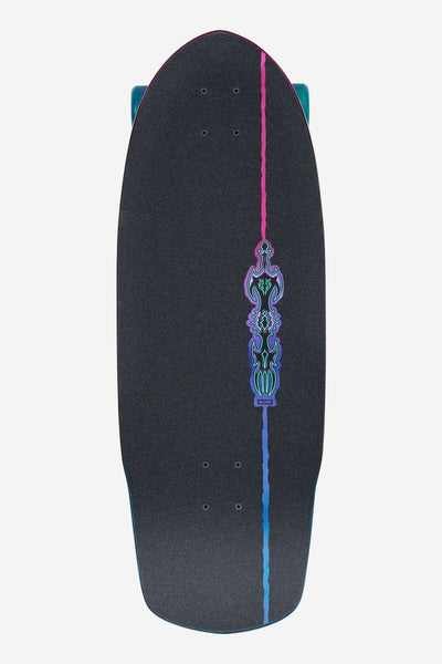 Talon 30" Cruiserboard - Black/Blue/Green Skateboards Globe 