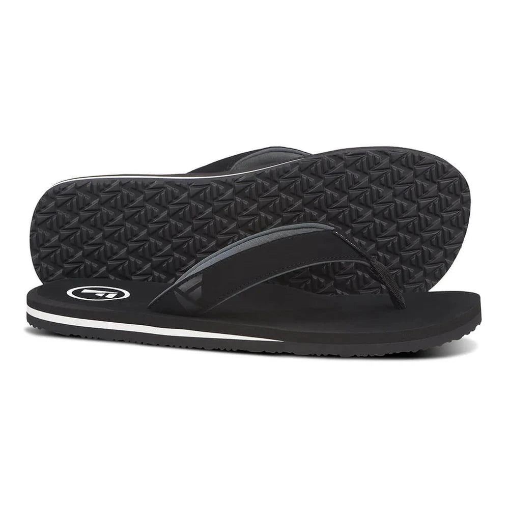 Tarlan Flip Flops - Black Men's Shoes & Flip Flops Foamlife 