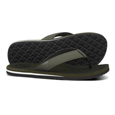 Tarlan Flip Flops - Olive Men's Shoes & Flip Flops Foamlife 