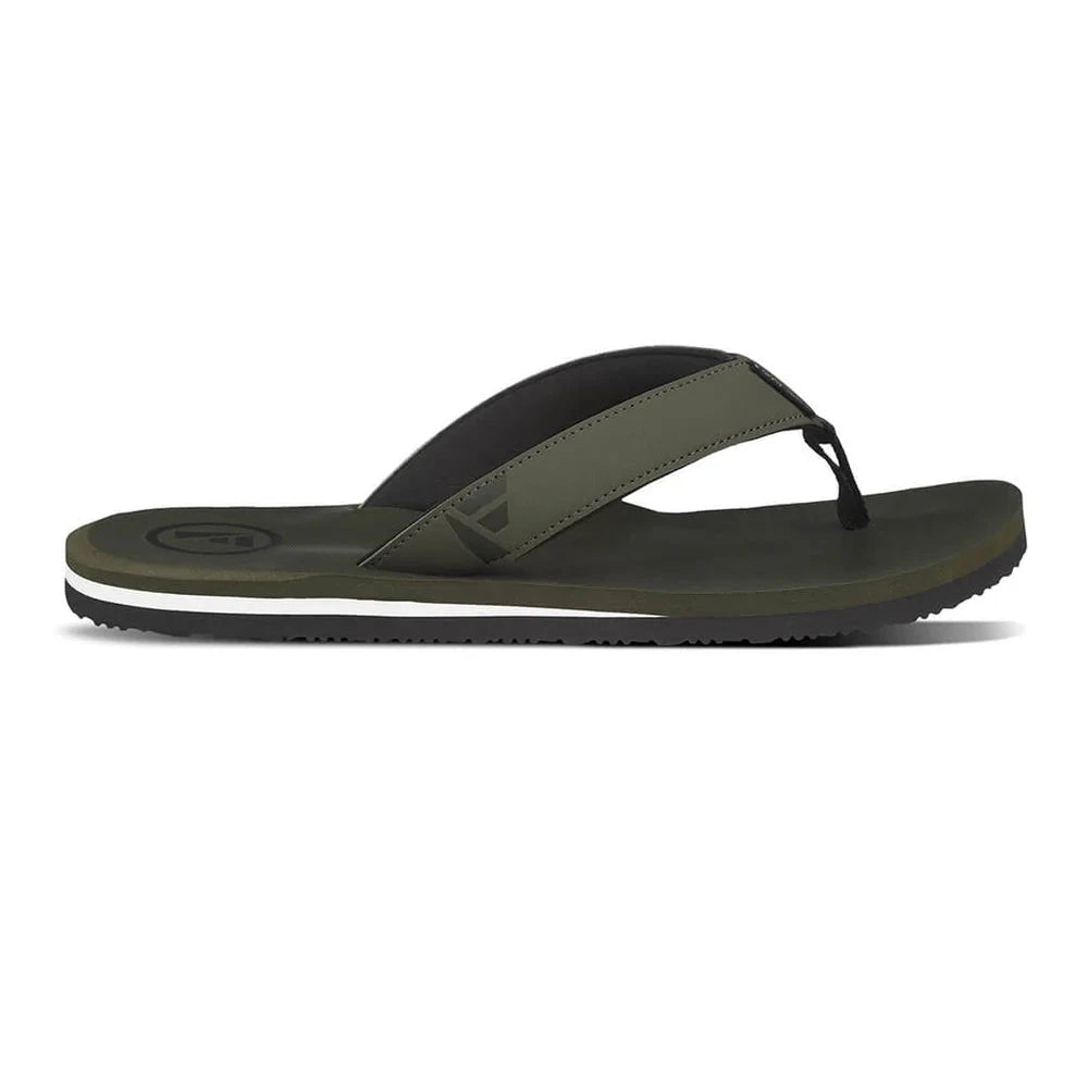 Tarlan Flip Flops - Olive Men's Shoes & Flip Flops Foamlife 