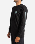 Team Lost Long Sleeve Tee - Black With Cyan Men's T-Shirts & Vests Lost 