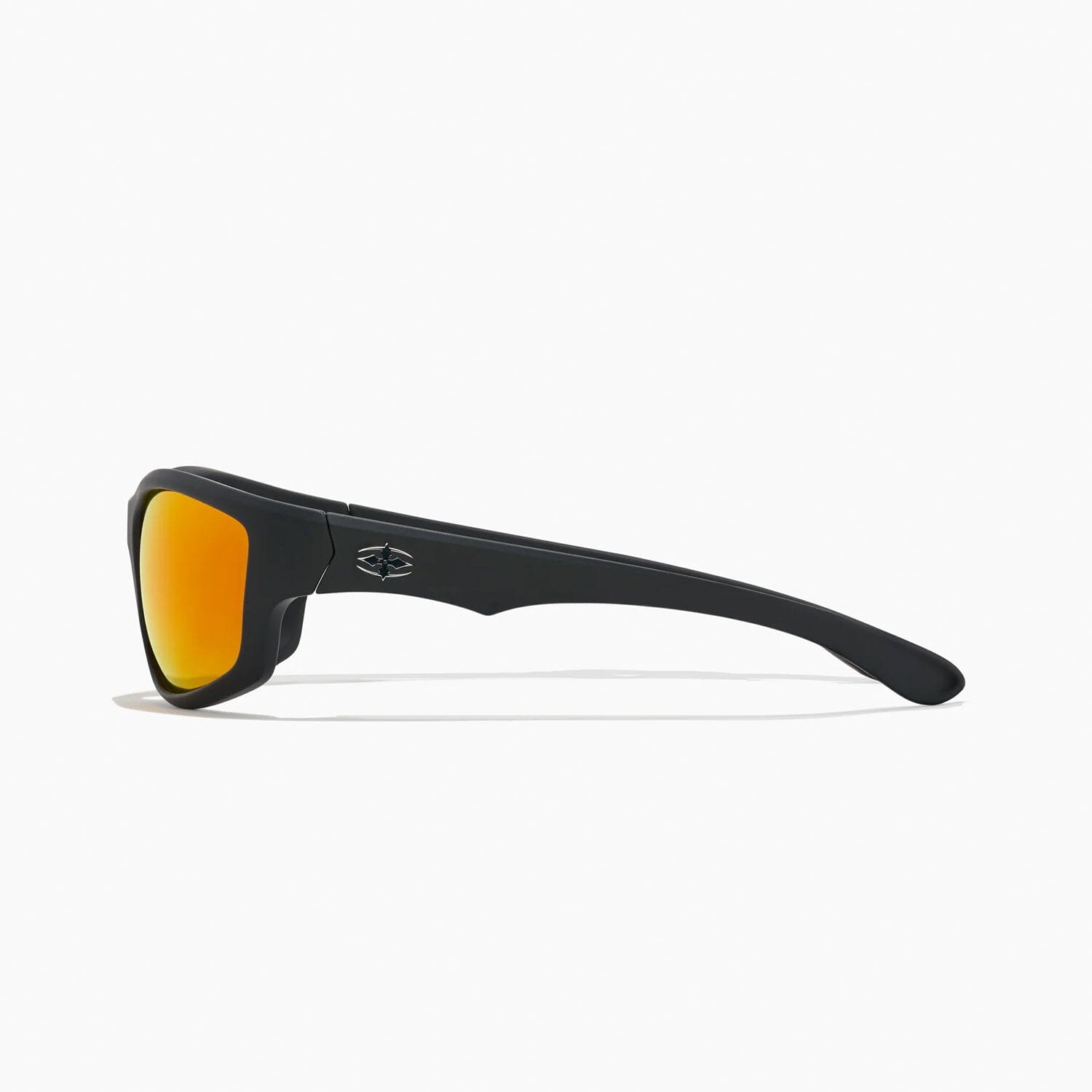 Teenage Zero - Matte Black/Reflective Orange Polarized Sunglasses Ritual Vision 
