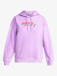 That's Rad Pullover Hoodie - Crocus Petal Women's Hoodies & Sweatshirts Roxy S 