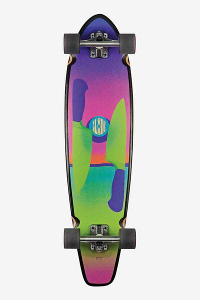 The All-Time - Sharps On The Brain - 35" Longboard Skateboards Globe 