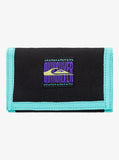 The Everydaily - Tri-Fold Wallet - Black Wallets Quiksilver 