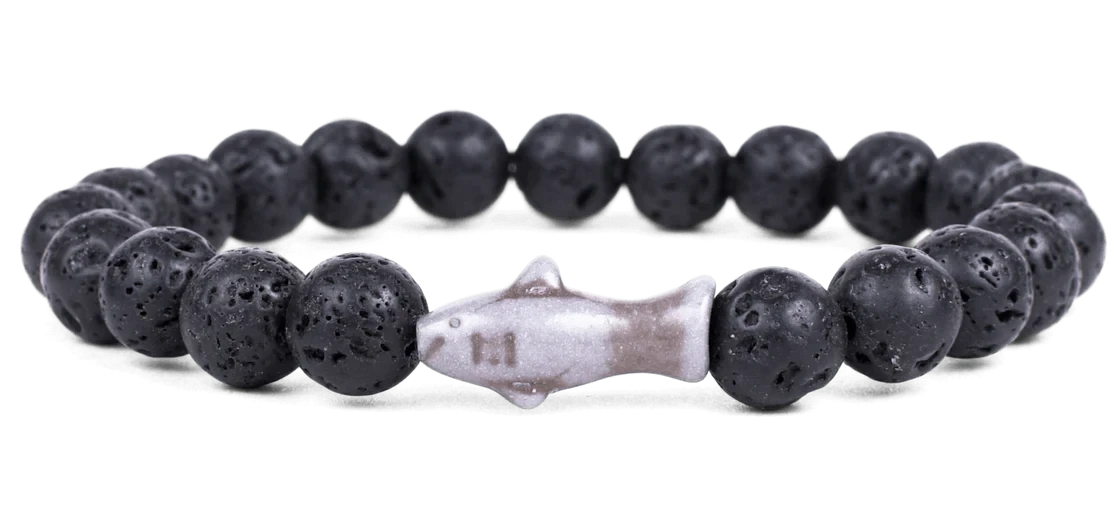 The Voyage Bracelet - Lava Stone Jewellery Fahlo 