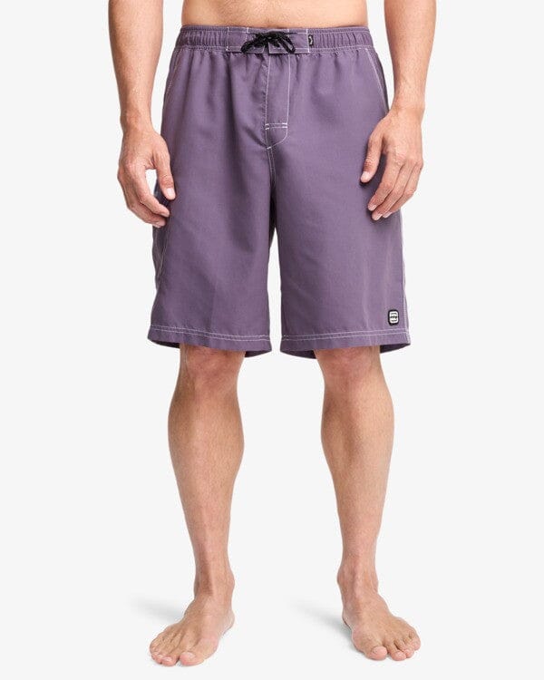 Throw On Layback 19" Swim Short - Dusty Grape Men's Shorts & Boardshorts Billabong S 