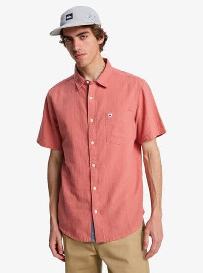 Time Box Shirt - Desert Sand Men's Shirts & Polos Quiksilver S 